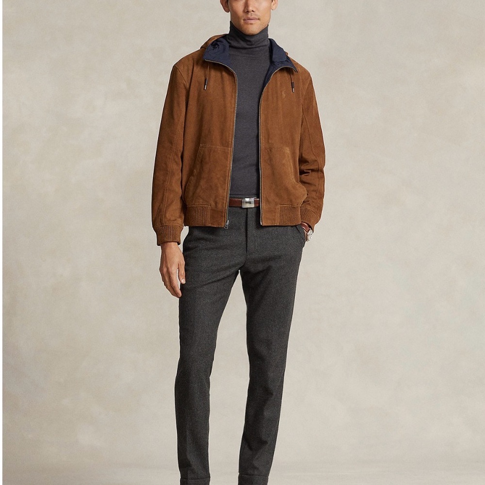 Polo by Ralph Lauren Brown Bomber Reversible